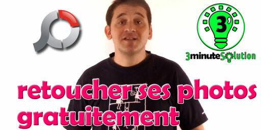 Retoucher vos photos digitales gratuitement avec « PhotoScape » sur « 3 minute Solution »