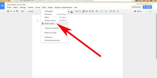 L’UTILettre 17 – 2016/03/19: Google Docs, la saisie vocale enfin disponible